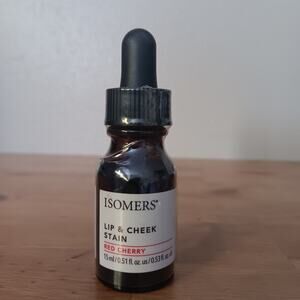 Isomers Lip and Cheek Stain~Red Cherry 0.51oz not lipstick/blush